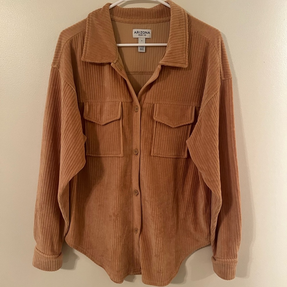 Small Oversized Button Up Sweater